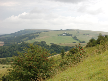 Jack and Jill from Wolstonbury Hill, Sussex