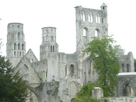 Jumieges Cathedral, France